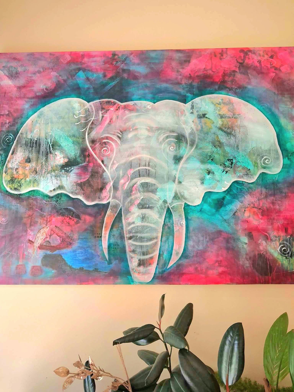 "Emerging" - Acrylic Painting on Canvas